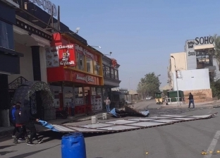 سقوط «جيم» على مطعم فول وطعمية في بورسعيد