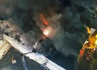 52 مليون دولار خسائر حريق المركز التجاري في كيميروفو الروسية