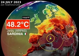 «الأرصاد»: أوروبا حطمت السجل المناخي في درجات الحرارة خلال يوليو