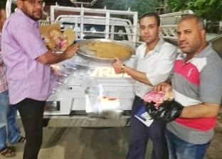 حملة من إدارة مراقبة الأغذية على شوادر بيع الحلوى في طهطا
