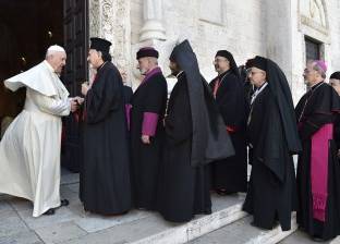 البابا فرنسيس يخشى تلاشي الوجود المسيحي في الشرق الاوسط