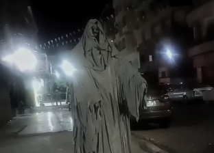 تمثال «شبح» يثير الذعر في شوارع الإسماعيلية.. وتدخل حكومي عاجل