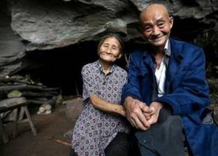 بالصور| منذ 54 عاما.. زوجان صينيان من "أهل الكهف"