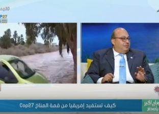 رئيس لجنة العلم باتفاقية مكافحة التصحر: مصر تحمل لواء إفريقيا في قمة المناخ