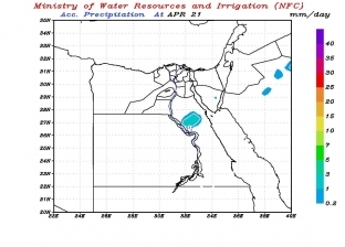 الري: أمطار خفيفة على أجزاء من جنوب سيناء الأربعاء