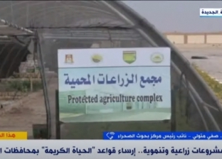 مركز بحوث الصحراء: تسليم أكثر من 100 ألف شجرة مثمرة للأهالي في سيوة