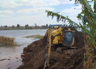 إزالة 320 حالة تعد على نهر النيل ببني  سويف