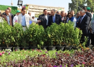 وزير الزراعة يفتتح معرض زهور الخريف في نسخته الأولى