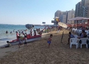 طوارئ بالإسكندرية ومنع نزول البحر في الشواطئ المفتوحة