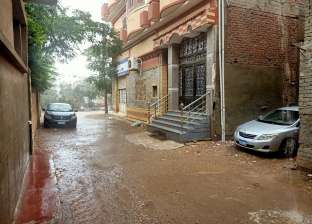 تساقط أمطار على عدد من مدن ومراكز كفر الشيخ اليوم