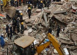 مصرع 10 أشخاص في انهيار مبنى بوسط الهند