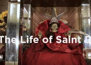 بالفيديو| احتفالات بالقديس ميرت "شفيع تجار المخدرات" في المكسيك