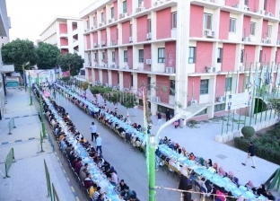 سوهاج تنظم أطول مائدة إفطار في الجامعات المصرية لـ900 فرد (صور)