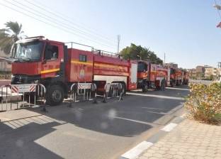 تدمير 6 سيارات في حريق داخل جراج سيارات بالمرج
