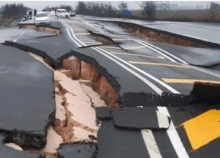 انهيار طريق الريحانية بولاية أنطاكيا جراء زلزال تركيا «صور»