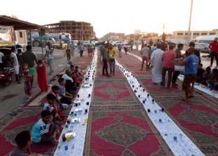 شباب القصير ينظمون إفطارا جماعيا في حب محمد صلاح