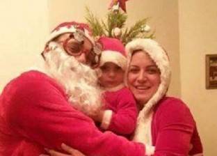 ريهام عبد الغفور تحتفل بالعام الجديد بزي "سانتا كلوز"