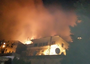 عاجل.. حريق قرب موقع للجيش اللبناني بمدينة صيدا (فيديو)