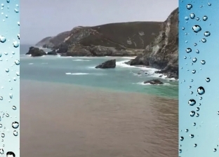 مياه شاطئ بريطاني تتحول إلى اللون البني.. و«ديلي ميل» توضح السبب «فيديو»