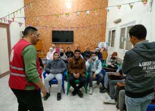 دورة إسعافات أولية لأعضاء نادي التطوع بمركز شباب الساحل في طور سيناء