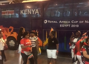 وصول بعثة منتخب كينيا إلى مطار القاهرة الدولي للمشاركة في أمم أفريقيا
