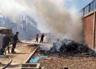 نشوب حريق في شركة النصر بالمطرية.. والدفع بـ6 عربات إطفاء