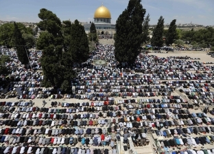 45 ألف فلسطيني يؤدون صلاة الجمعة في المسجد الأقصى