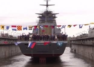 بالفيديو| روسيا تطلق "جريمياشي" سفينة حربية لا يراها أي رادار