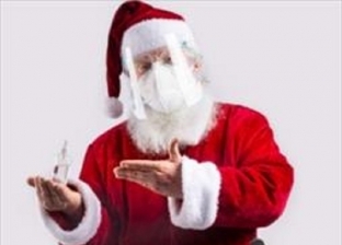 بابا نويل مُحصَّن ضد "كورونا"