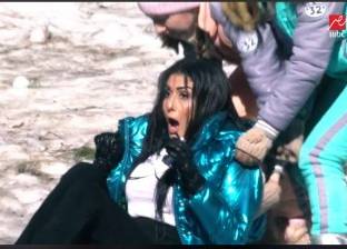 بالفيديو| غادة عبد الرازق تتعرض لصدمة بعد رؤيتها لـ"نمر ودب رامز"