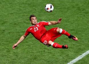«شاكيري» يسجل ثاني أهداف سويسرا في شباك صربيا