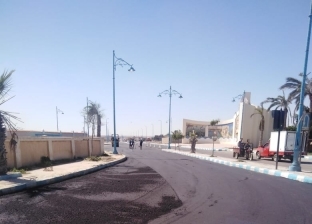 الانتهاء من رصف شوارع «الروضة والخروبة والسنوسية» في مرسى مطروح