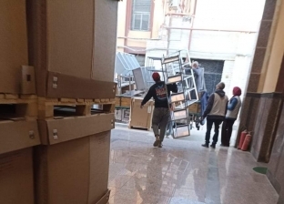 وصول الأجهزة الطبية إلى مستشفى سيدي براني الجديدة (صور)