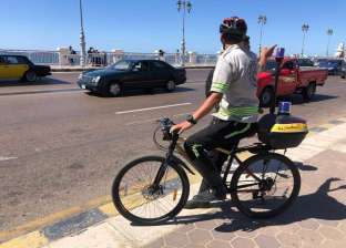 توزيع 300 دراجة هوائية على أفراد «مرور الإسكندرية»: «شغل ورياضة»