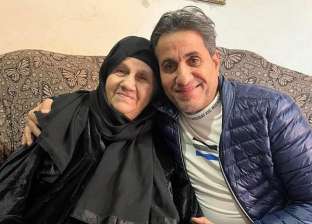 آخر ظهور لوالدة أحمد شيبة قبل وفاتها.. فيديو قلب السوشيال ميديا