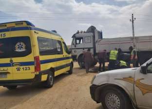 إصابة 5 طلاب في حادث سير أثناء عبور الطريق الزراعي في طوخ