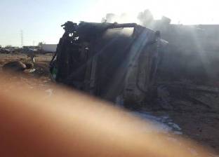بالأسماء| ارتفاع عدد الوفيات في حادث تصادم 4 سيارات بجنوب سيناء إلى 7