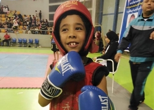 «أنس» طفل يحصد بطولة الجمهورية في المصارعة الرومانية: «عندي قوة خارقة»