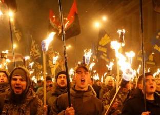 النازيون الجدد يهاجمون المركز الثقافي الروسي في كييف