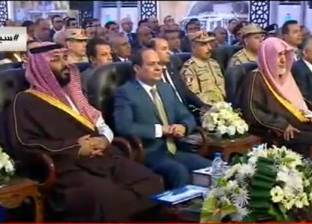 قبل "بن سلمان".. زعماء رافقوا السيسي في افتتاح مشروعات مصر القومية