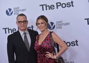 بالصور| توم هانكس وميريل ستريب يحضران عرض فيلمهما "The Post"