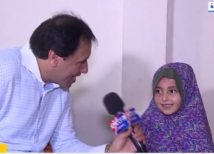 الطفلة الفلسطينية بيان: «بدي أطيب».. وشكرا للرئيس السيسي (فيديو)