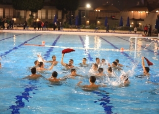 فريق كرة الماء بالنادي الأهلي «مواليد 2005» يفوز على الجزيرة 11 - 6