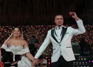 أول ظهور لـ حسن شاكوش وزوجته ريم طارق بعد حفل الزفاف