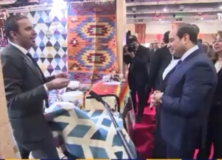 ابن كفر الشيخ بعد لقاء الرئيس: استمع لي وفخور بإحياء صناعة الكليم اليدوي