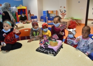 أول عيد ميلاد لطفلة داخل مستشفى شفاء الأورمان لعلاج سرطان الأطفال