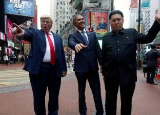 "أشباه" ترامب وأوباما وكيم جونغ أون في شوارع هونج كونج