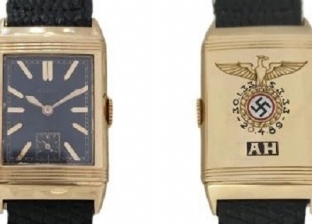 بيع «ساعة هتلر» بمليون جنيه استرليني.. عليها نسر وحروف اسمه