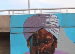 جداريات «مها وعلي» في شوارع أسوان تروي قصة حبهما.. حكاية بدأت من الجامعة