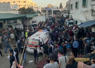 طيران الاحتلال الإسرائيلي يقصف محيط المستشفى الإندونيسي بغزة